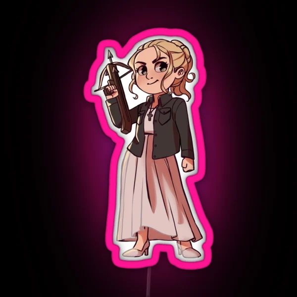 Buffy Summers Season 1 RGB Neon Sign