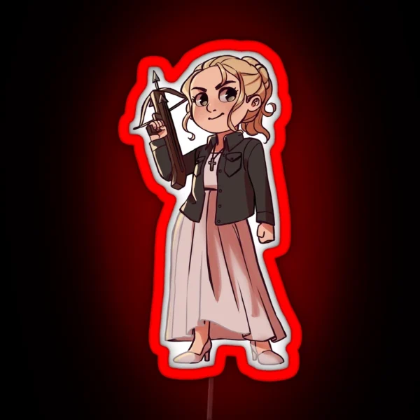 Buffy Summers Season 1 RGB Neon Sign