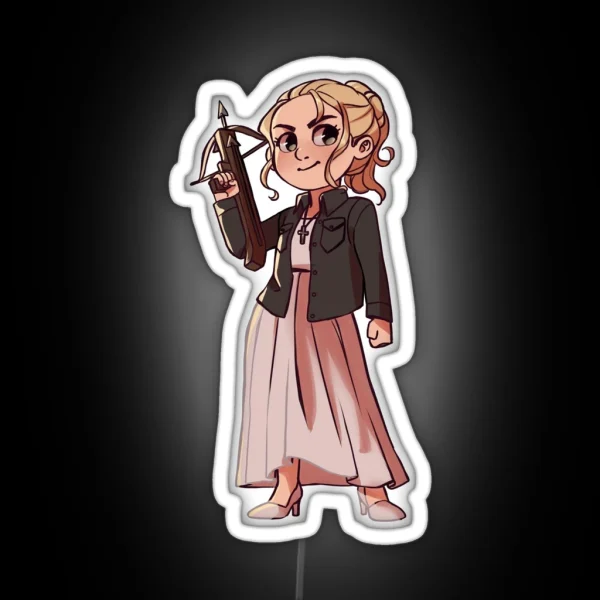 Buffy Summers Season 1 RGB Neon Sign