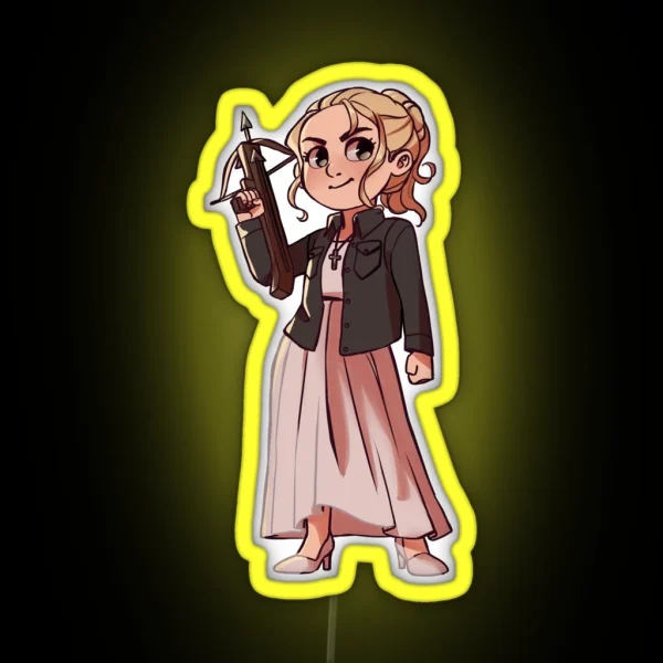 Buffy Summers Season 1 RGB Neon Sign