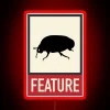 Bug Feature Web Humor Hacker Developer Geek RGB Neon Sign - Image 2