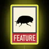 Bug Feature Web Humor Hacker Developer Geek RGB Neon Sign - Image 5