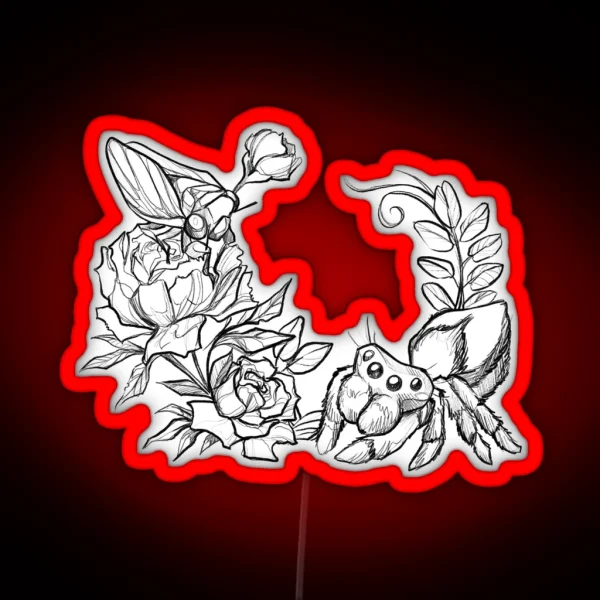 Bug Friends RGB Neon Sign
