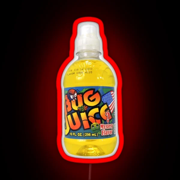 Bug Juice RGB Neon Sign