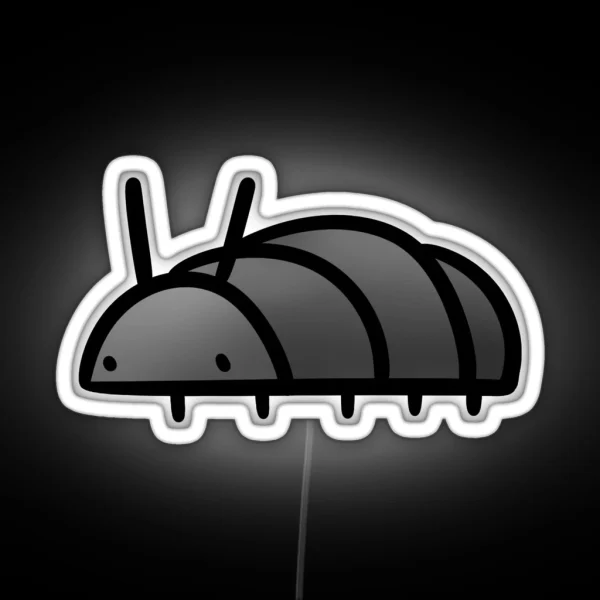 Bug Roly Poly RGB Neon Sign