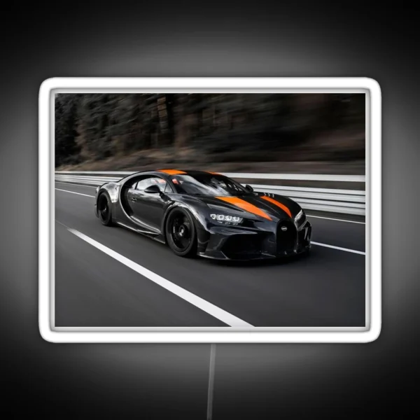 Bugatti Chiron Super Sport 300 RGB Neon Sign