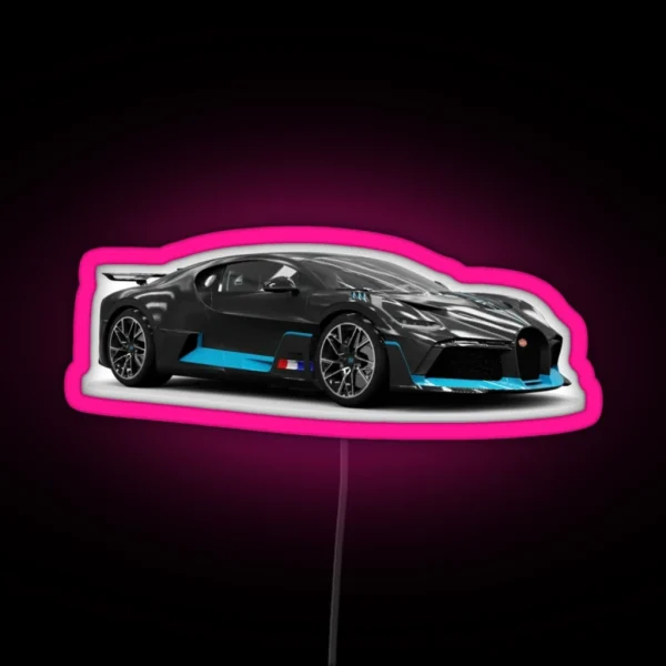 Bugatti Divo RGB Neon Sign