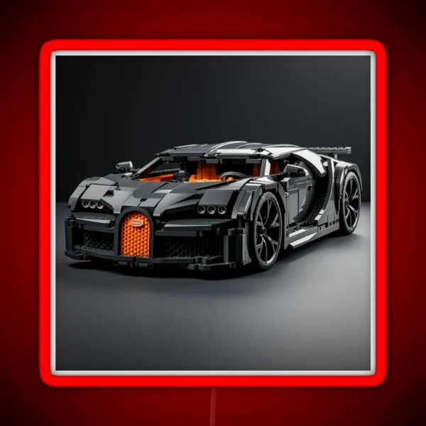 Bugatti Super Sport Lego RGB Neon Sign