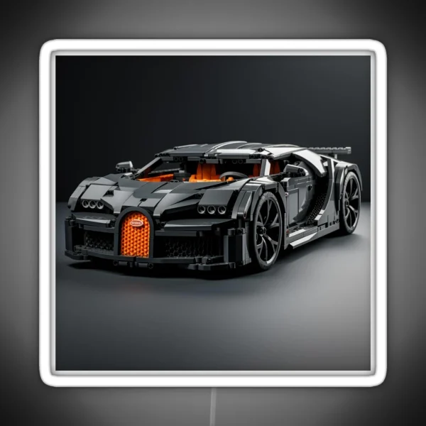 Bugatti Super Sport Lego RGB Neon Sign