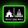 Build The Wall RGB Neon Sign - Image 4