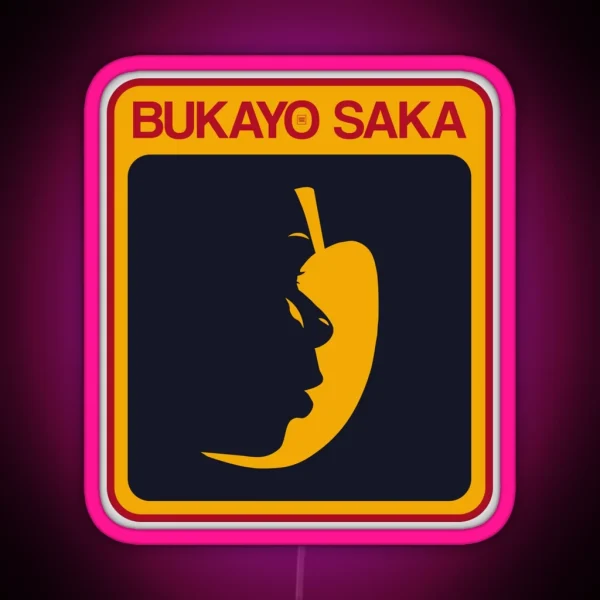 Bukayo Little Chilli Saka Box RGB Neon Sign