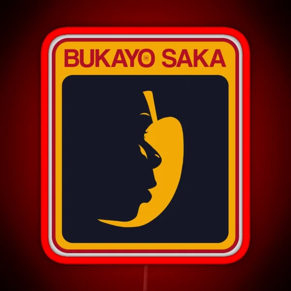 Bukayo Little Chilli Saka Box RGB Neon Sign