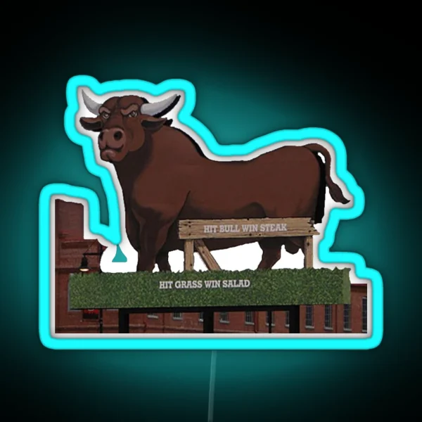 Bull Durham RGB Neon Sign