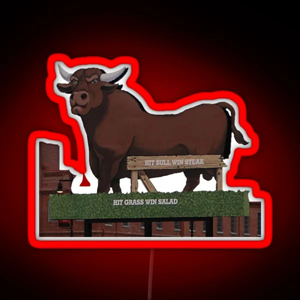Bull Durham RGB Neon Sign