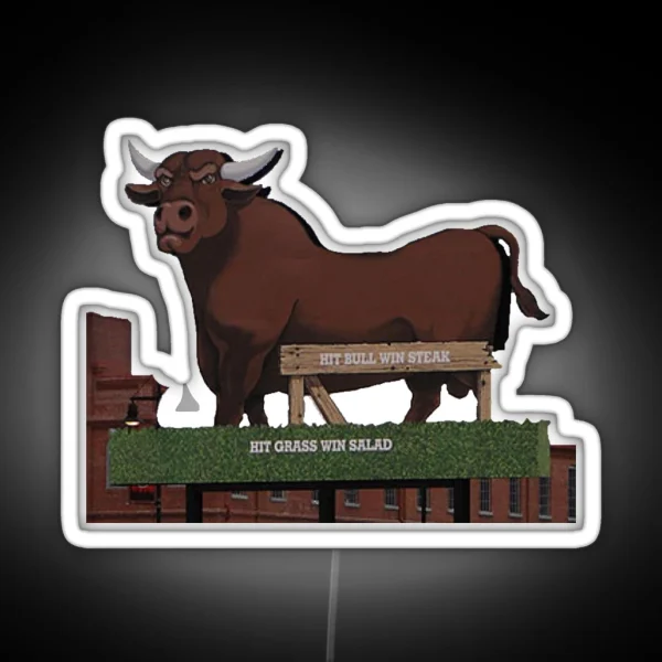 Bull Durham RGB Neon Sign