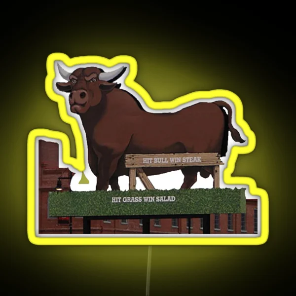 Bull Durham RGB Neon Sign