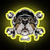 Bulldog Biker Design RGB Neon Sign - Image 5