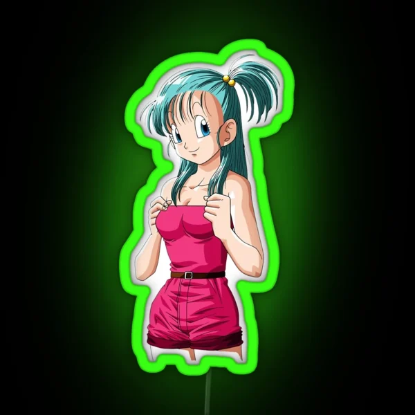 Bulma And Chichi RGB Neon Sign