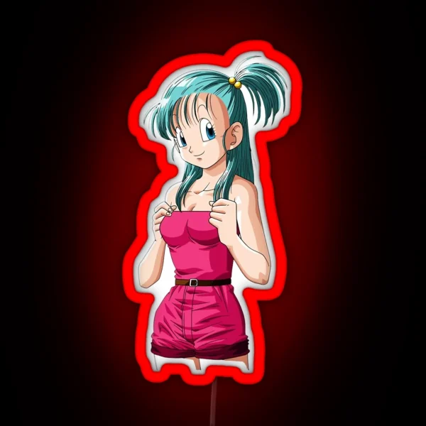 Bulma And Chichi RGB Neon Sign