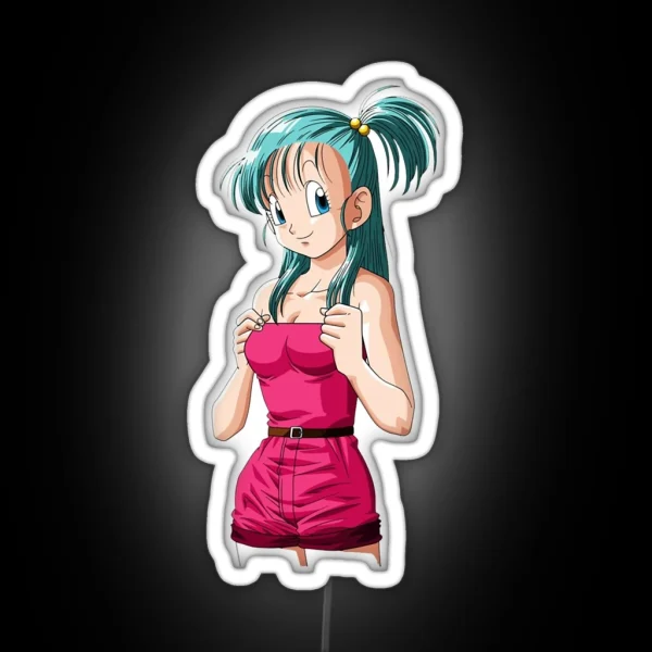 Bulma And Chichi RGB Neon Sign