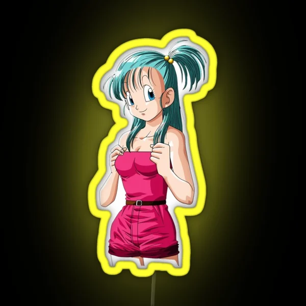 Bulma And Chichi RGB Neon Sign