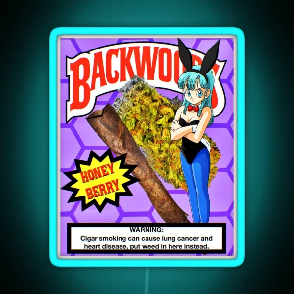 Bulma Backwoods RGB Neon Sign