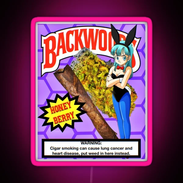 Bulma Backwoods RGB Neon Sign