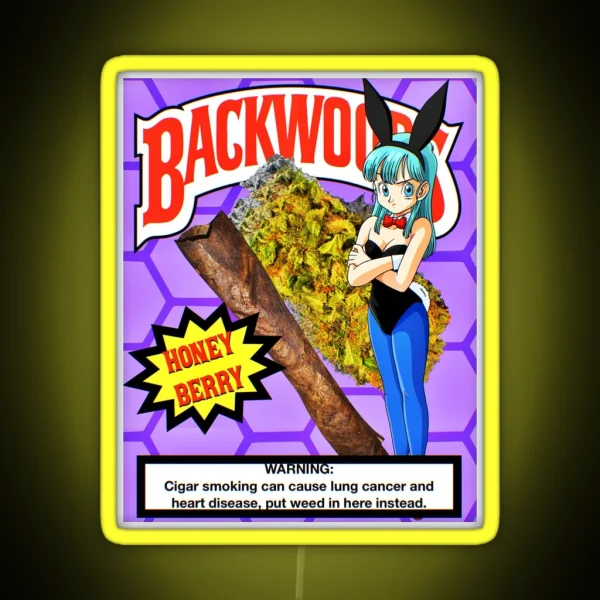 Bulma Backwoods RGB Neon Sign
