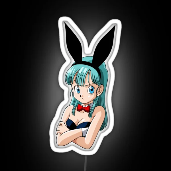 Bulma Bunny RGB Neon Sign