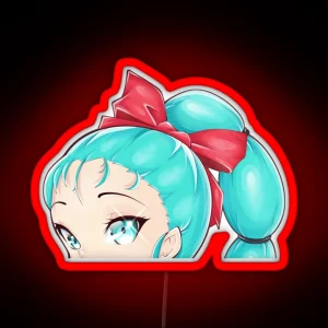 Bulma Peeker RGB Neon Sign