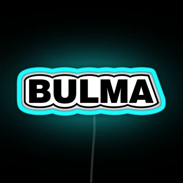 Bulma RGB Neon Sign