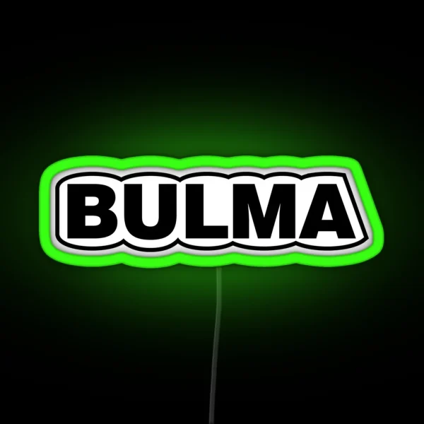 Bulma RGB Neon Sign