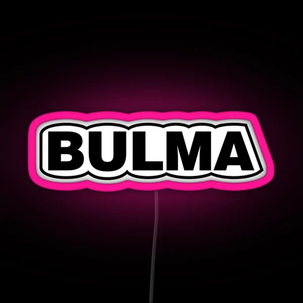 Bulma RGB Neon Sign