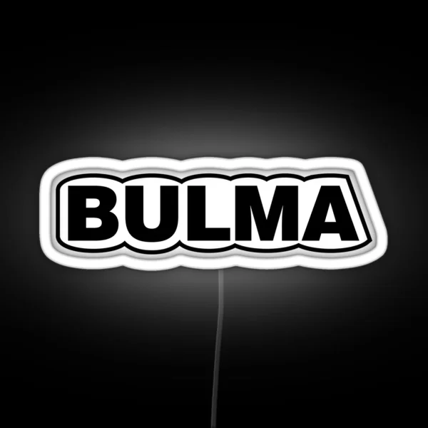 Bulma RGB Neon Sign