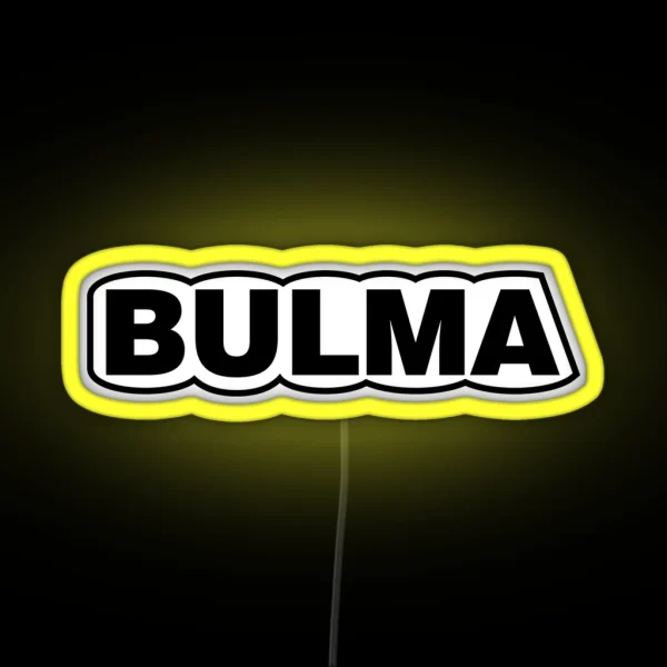 Bulma RGB Neon Sign