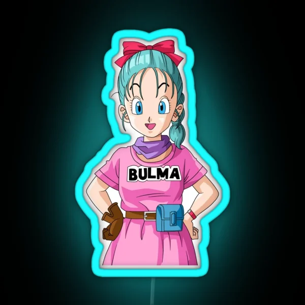 Bulma Will Accompany You Everywhere RGB Neon Sign