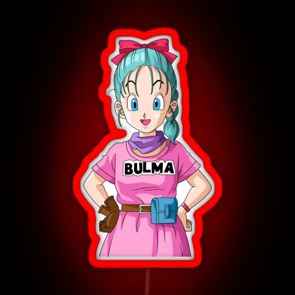 Bulma Will Accompany You Everywhere RGB Neon Sign
