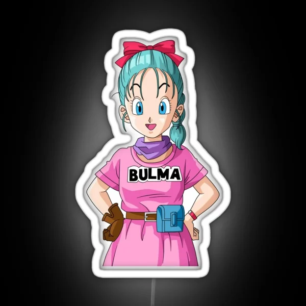 Bulma Will Accompany You Everywhere RGB Neon Sign
