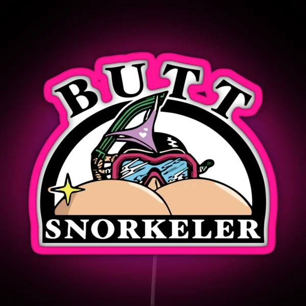 Bum Snorkeler 69 Tee Led For Men And Women RGB Neon Sign