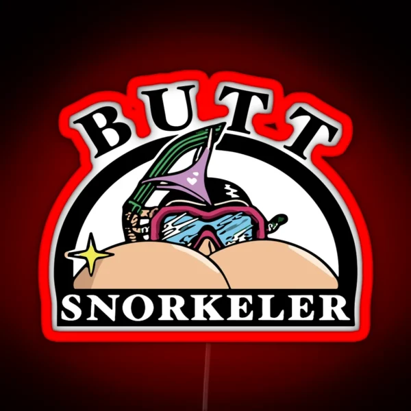 Bum Snorkeler 69 Tee Led For Men And Women RGB Neon Sign