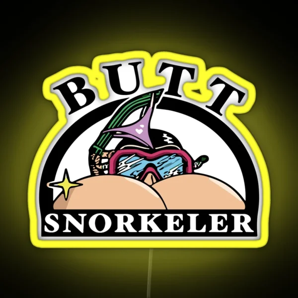 Bum Snorkeler 69 Tee Led For Men And Women RGB Neon Sign