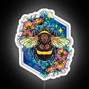 Bumblebee RGB Neon Sign