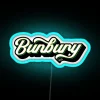 Bunbury Australia RGB Neon Sign - Image 3