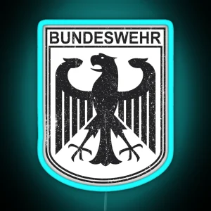 Bundeswehr German Eagle Symbol RGB Neon Sign