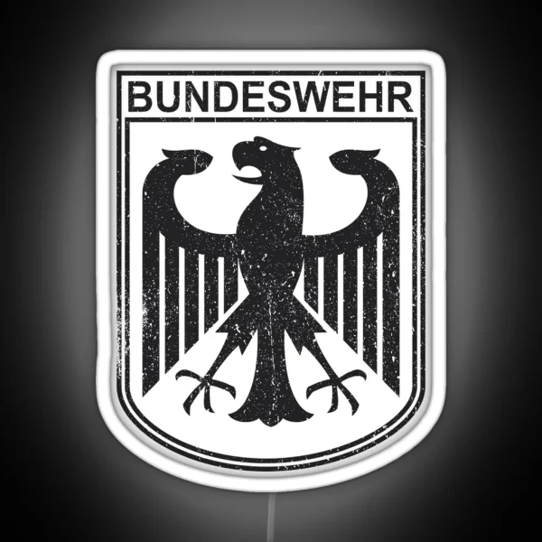 Bundeswehr German Eagle Symbol RGB Neon Sign