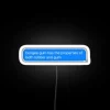 Bungee Gum Has The Properties Of Both Rubber And Gum RGB Neon Sign - Image 4