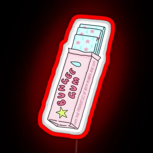 Bungee Gum RGB Neon Sign