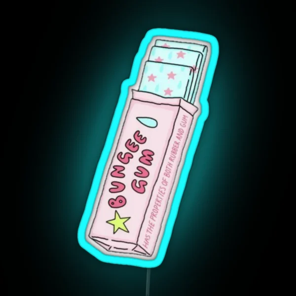 Bungee Gum RGB Neon Sign
