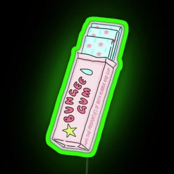 Bungee Gum RGB Neon Sign