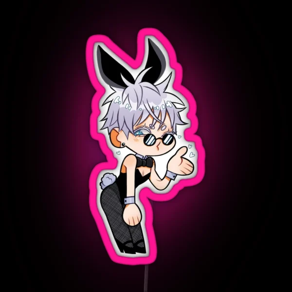 BUNNY GOJO RGB Neon Sign